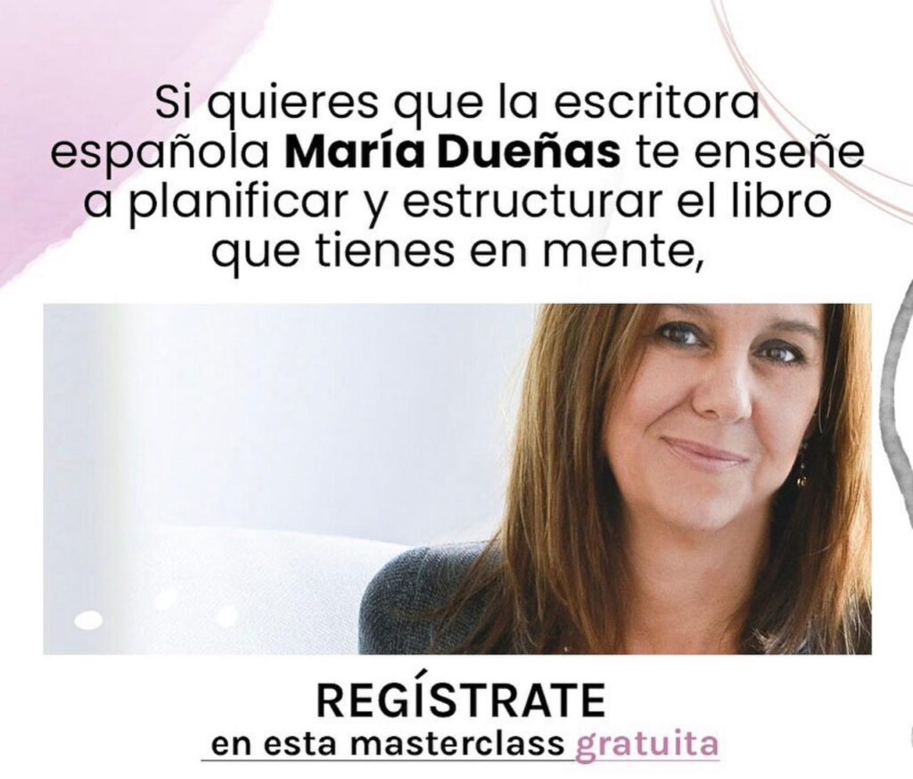 Masterclass de María Dueñas